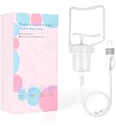 Baby Nasal Aspirator, Powerful Hand Pump Baby Nose Sucker, Nasal Aspirator for Baby with Soft Sil...