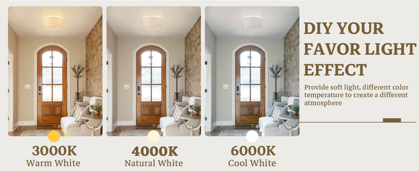 semi flush mount ceiling light