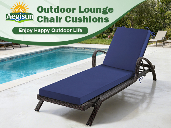 chaise lounge cushions outdoor