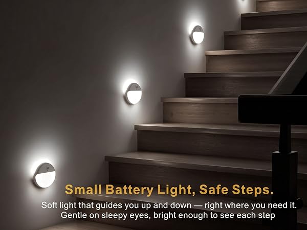 white motion sensor night light