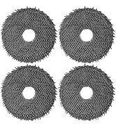 LOVECO 4 Pcs Replacement Mop Pads Compatible with iRobot Roomba Plus 405 Combo / 505 Combo Robot ...