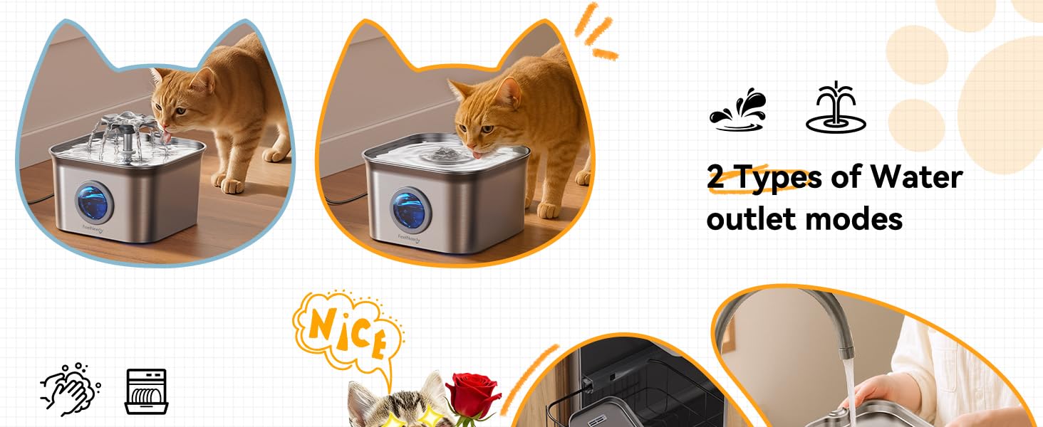 cat fountains for drinking