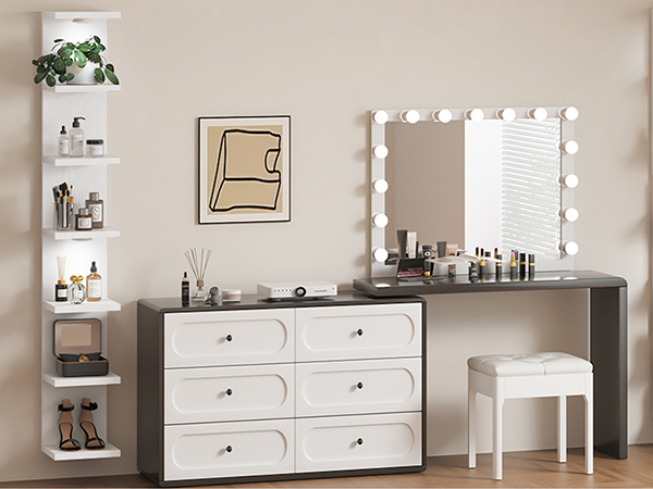 Fixwal 7 Tier Wall Shelf