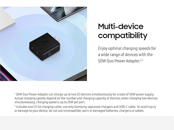 Samsung 50W Duo Power Adapter