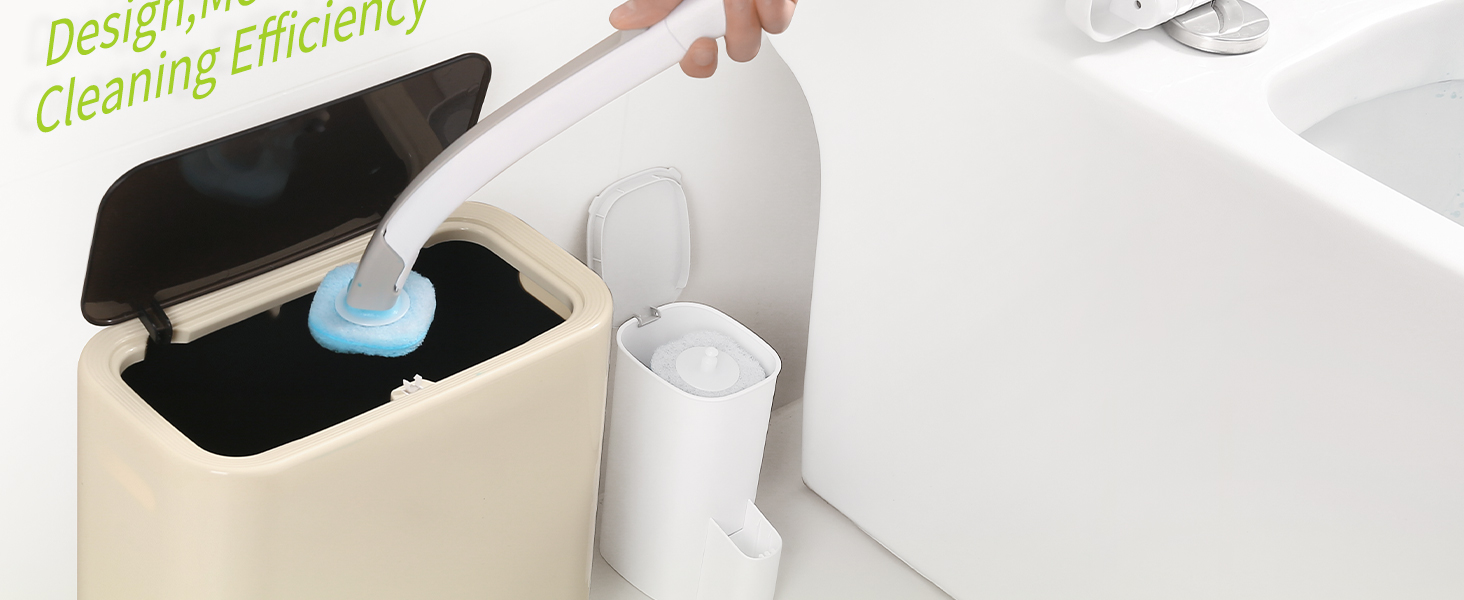 disposable toilet brush