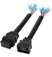 13 Pin Connector for Boss Snow Plow, Snow Plow Wiring Harness Repair Kit for Boss Snowplow Blade ...
