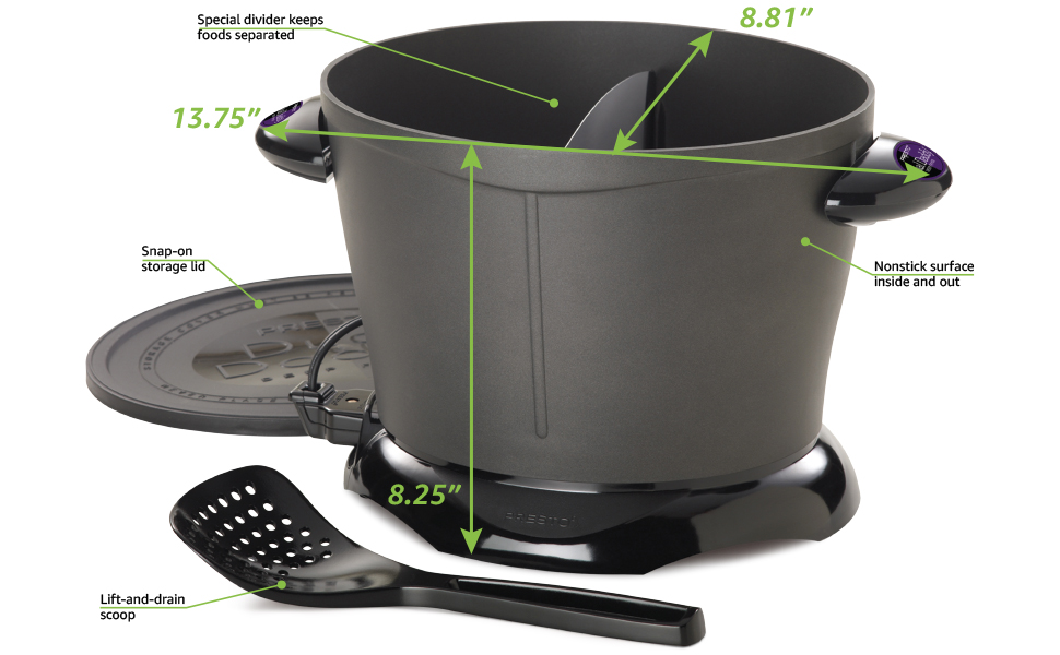 05450 DualDaddy Electric Deep Fryer Callouts