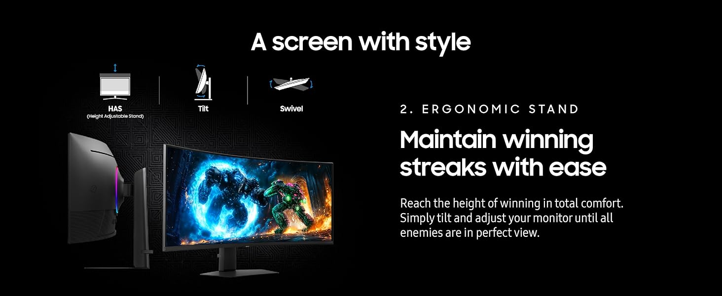 G75F Ultrawide Curved Gaming Monitor