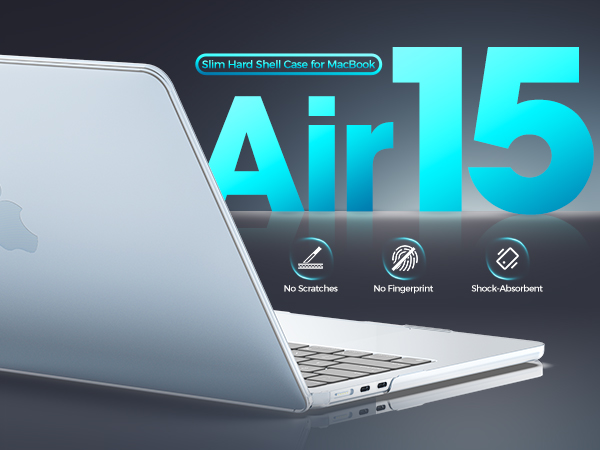 Slim Hard Shell Case for MacBook Air 15
