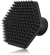 Silicone Face Scrubber for Men, Gentle Exfoliator Pad &amp; Massager, Facial Cleansing Brush Silicone...