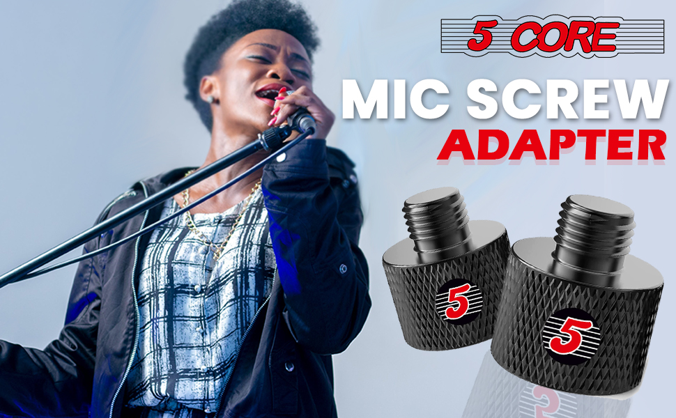mic stand adapter, mic stand parts, mic mount adapter, microphone stand adapter, mic screw adapter