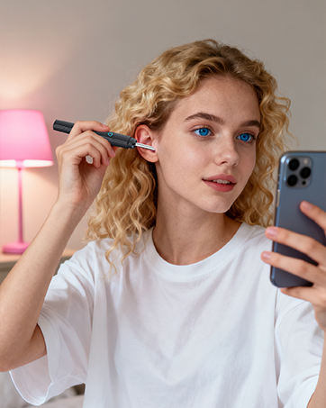ear cleaner with camera