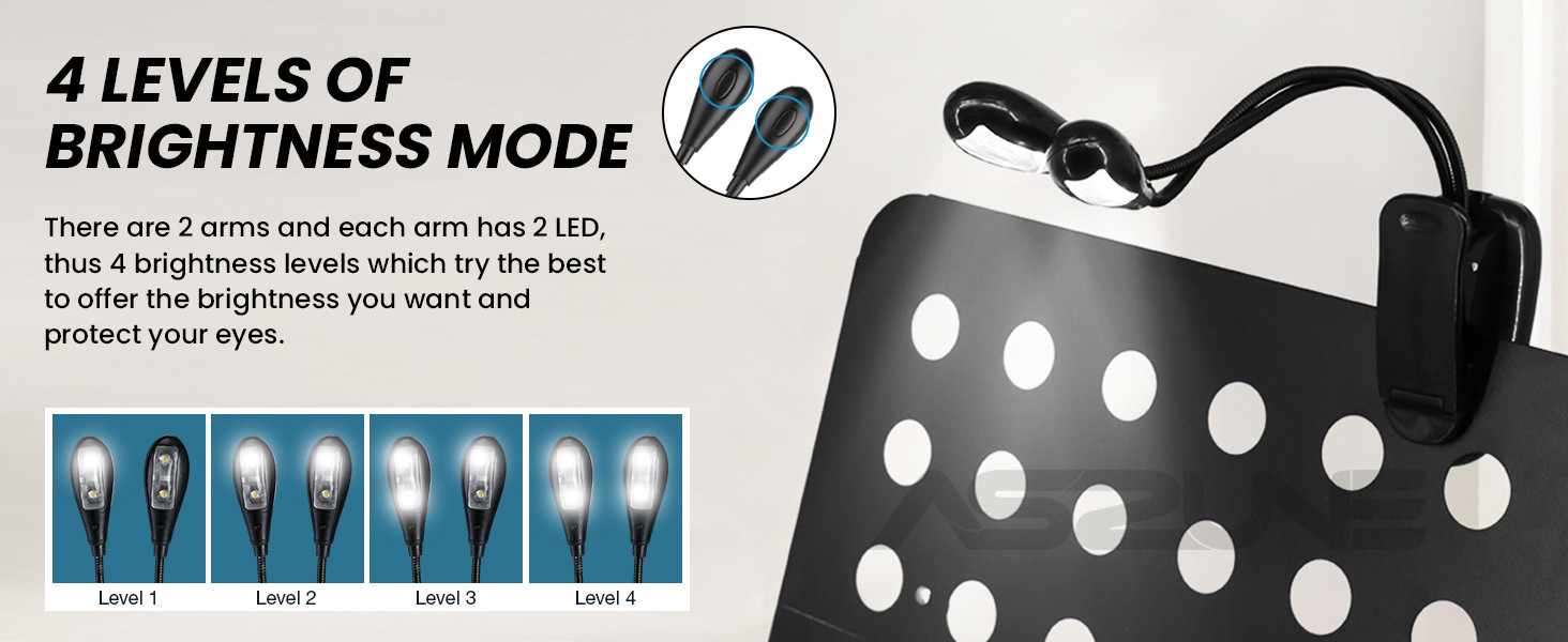 music stand light
