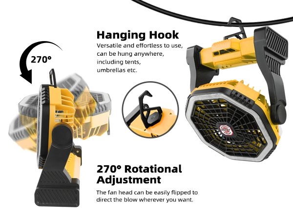 battery powered fan