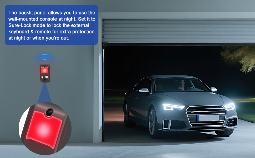 Wall Garage Door Opener