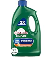 Cascade Complete Gel All-in-1 Dishwasher Detergent - Citrus breeze - 75 oz Packaging May Vary