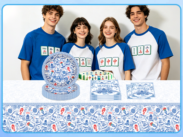 mahjong party supplies