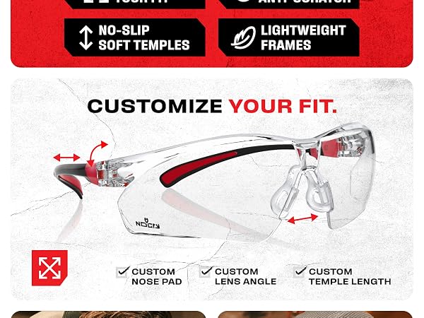  dental equipment eyeglasses fogging glass large lightweight nurses polycarbonate ppe wear women's