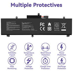Asus Rog Zephyrus GX532 GX532GV GX532GW TUF DASH F15 FX516PR FX516PM series battery