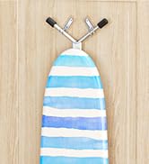 Ironing Board Hanger Wall Mount, Ironing Board Holder for T or Y Leg, Iron Board Holder Stainless...