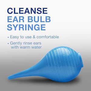 ERO E-R-O Earwax Removal Kit ear bulb syringe