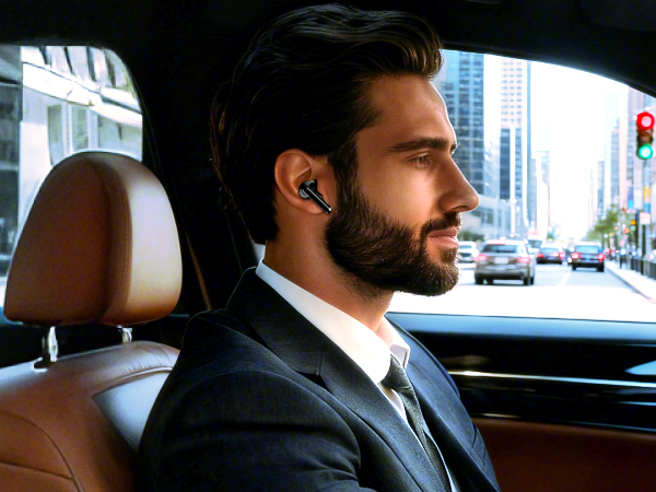 Bluetooth headphones for driving