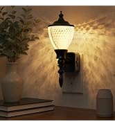 L LOHAS LED Night Lights Plug into Wall,Vintage Night Light with Dusk to Dawn Sensor,3000K Soft W...