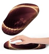 Hasinart Ergonomic Mouse Pad Wrist Rest with Massage Design, Space-Saving Mousepad Wrist Support,...