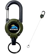 Yojaro Retractable Keychain Heavy Duty, Multitool Carabiner Badge Holder, Retractable Keychain Cl...