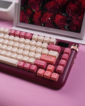 FOPATO F75 Mechanical Keyboard Hot Swappable Gasket Structure 3-Mode RGB Bluetooth PBT Keycaps