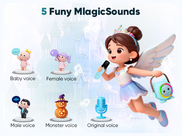 Mini Karaoke Machine Toy for Kids