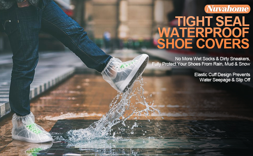 Waterproof Shoe Covers for Rain