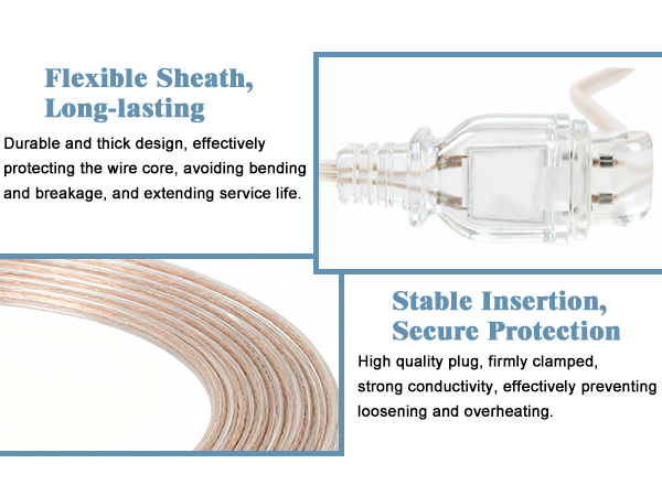 small extension cord power strip flat plug