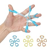 Fanwer Finger Strengthener &amp; Finger Stretcher Hand Extensor Exerciser Set for Arthritis Carpal Tu...