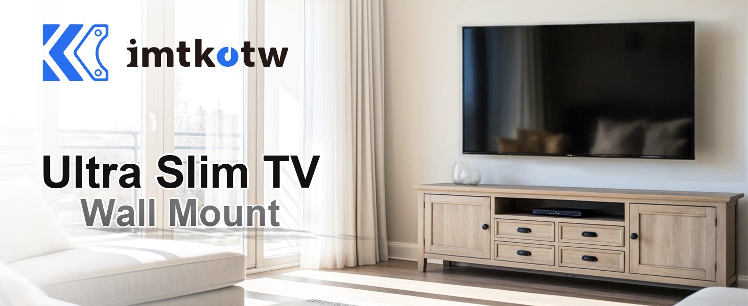 Ultra Slim TV Wall Mount