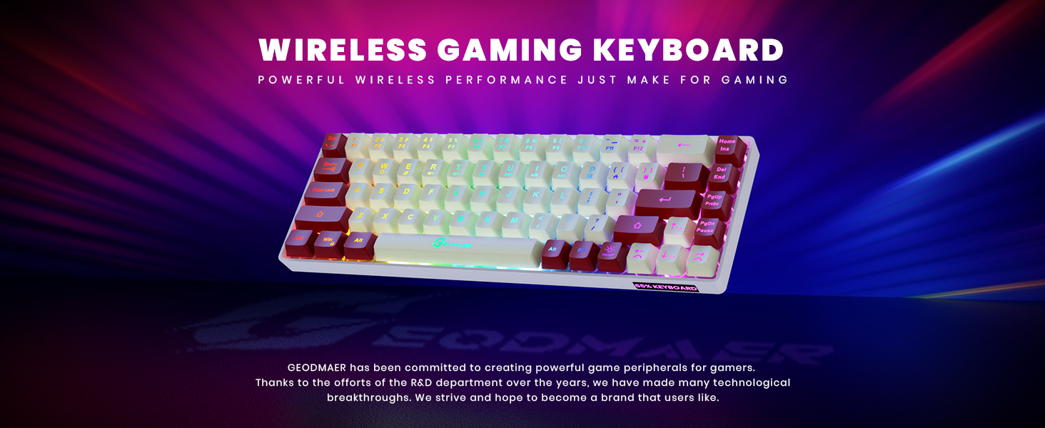 wireless gaming keyboard