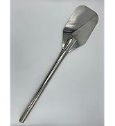 Vivicreate Extra Long Stainless Steel Spatula - 36 Inch Large Beech Paddle Spoon for Cooking Mixi...