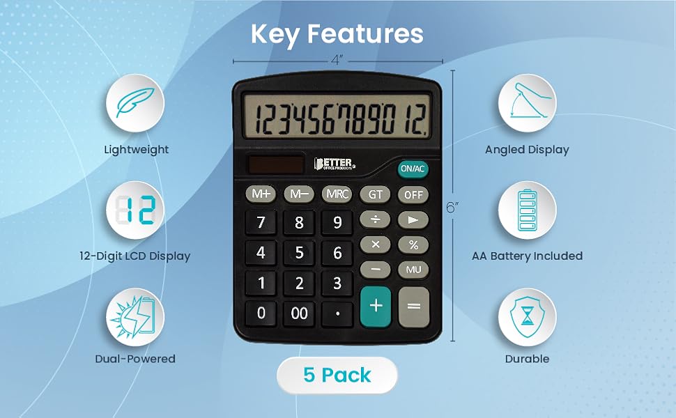 Desktop Calculator features