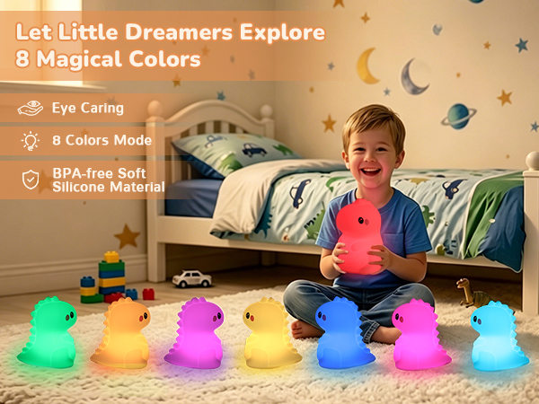 LED Cat Squishy Animal Lamp for Baby
