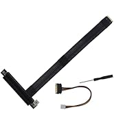 XRIKUI M.2 NGFF NVMe Key M Extender Cable to PCIE x16 for Graphics Card Riser Adapter