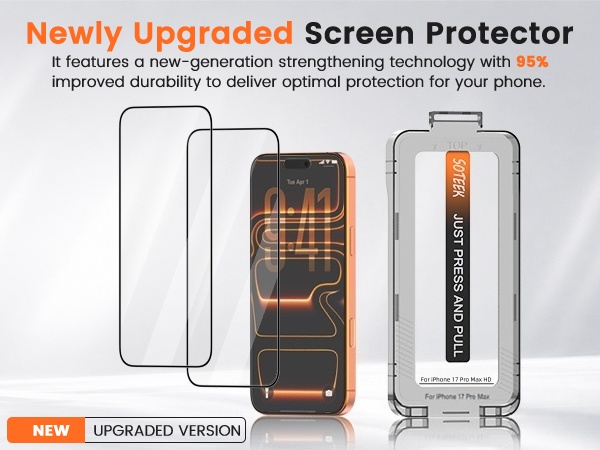 iPhone 17 pro max screen protector