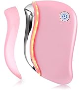 Aikertec Electric Gua Sha, 4-in-1 Multi-Function Anti-Aging Face Massager, Facial Contouring &amp; Fi...