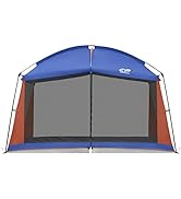 CAMPROS CP Screen House 12 x 10 Ft Screened Mesh Net Wall Canopy Tent Screen Shelter Gazebos for ...