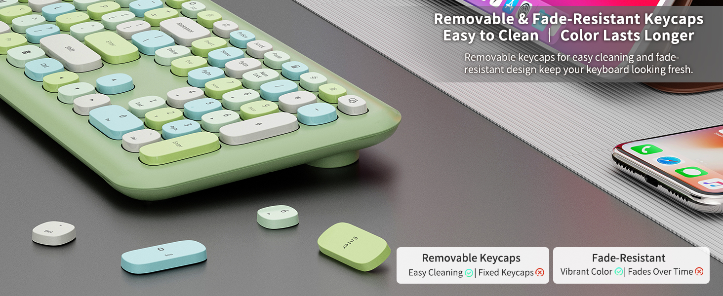 quiet keyboard and mouse combo