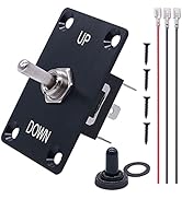 weideer Toggle Switch with UP/Down Panel Momentary 16A 250V (ON)/Off/(ON) 3 pin Heavy Duty Toggle...