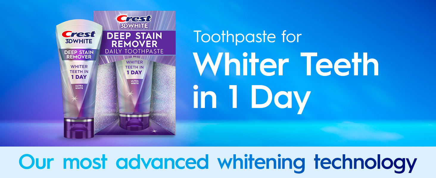 Toothpaste of Whiter Teeth in 1 Day