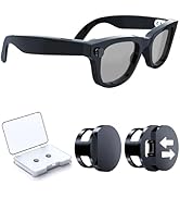 2 Pack LED Light Blocking Covers Compatible with Ray-Ban Meta Wayfarer/Skyler/Headliner &amp; Oakley ...