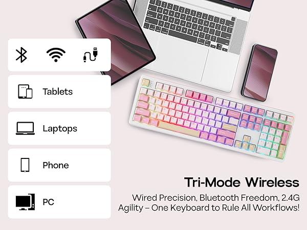 TH108 Wireless Gaming Keyboard