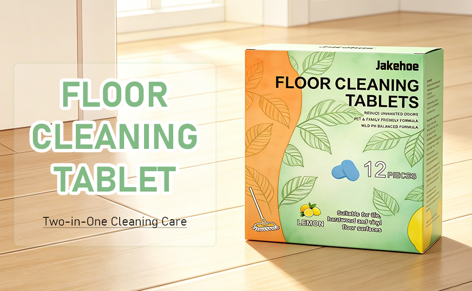 Floor cleaning rablet,two-in-One Cleaning Care