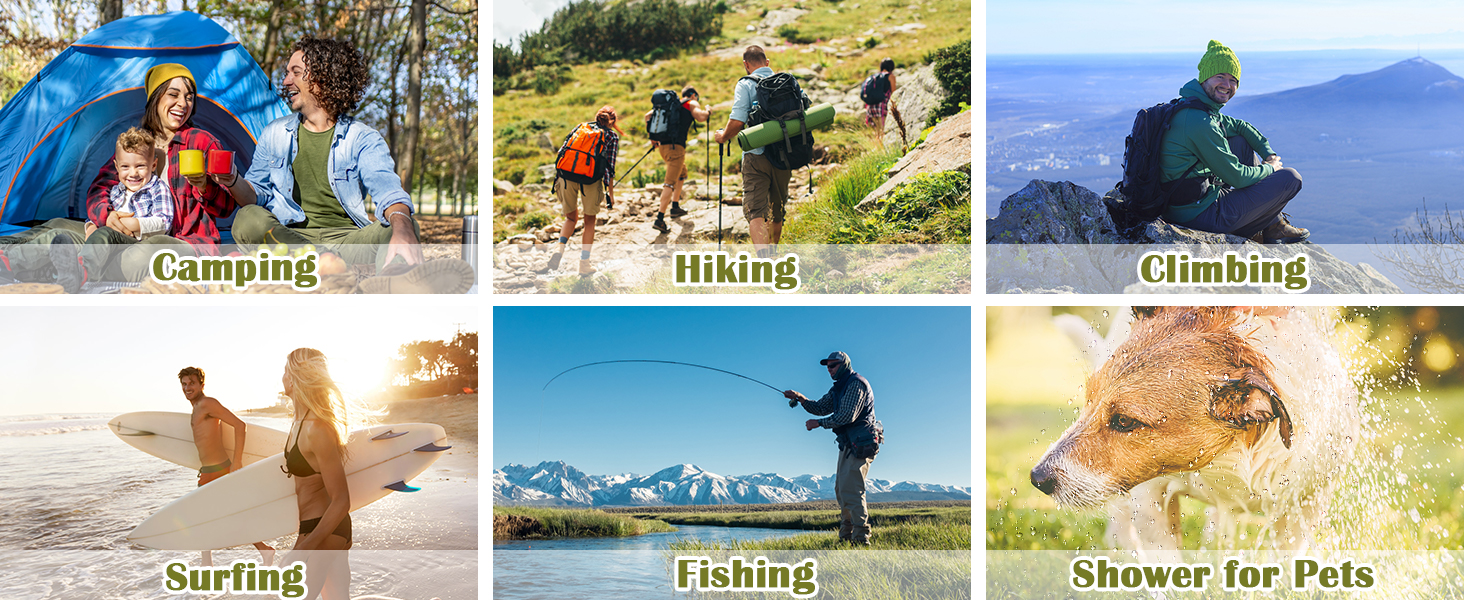 Solar Portable Shower Bag